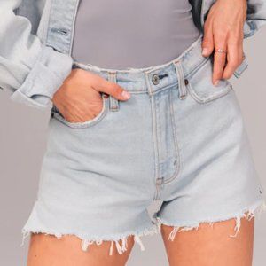 Abercrombie Curve Love Mom Shorts (26)